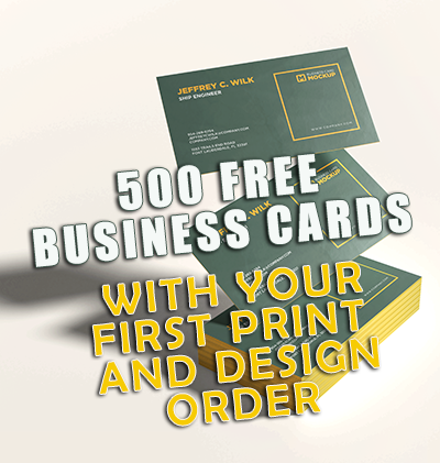 Graphic for Business Card promotion